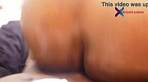 Hot Ebony Slut Takes Anaconda Cock With Spanking