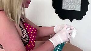Petite Beauty Gets Armpit and Nose Waxing in Sexy Session