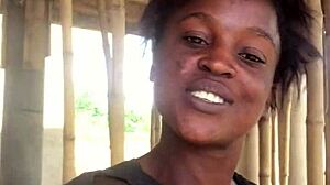 Real female orgasm viewed from above