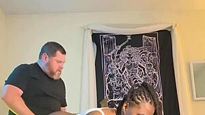 Ebony's Homemade Escapade Weekend With Deepthroat