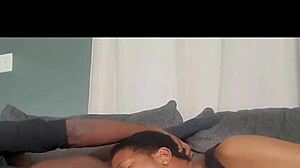 Southern girl spreads ass for licking and deepthroat cock