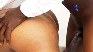 Massive Anaconda Cock Pounds Hot 9ja Corporate Girl. Full Raw Action on Red!