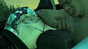 Franklin Scores Hot Hooker Service in GTA 5!