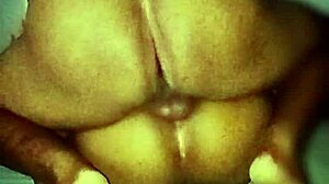 I dominate the brunette's tight ass