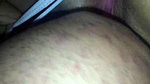 Latina In Thong Gets Creampie After Pussy Licking And Fucking