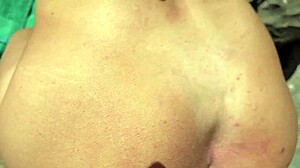 Blond Teen Screams During Public Assfucking!