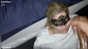 Pretty Young Tatted White Girl Lets Me Cum On Her Face After Quick Blowjob