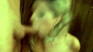 Sexy Blonde Bar Maid Bent Over For Rough Anal Chaining