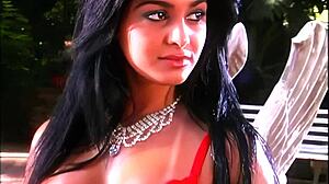 Skanky Ethnic Bitch Fingered in Tight Asshole