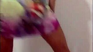 Sexy girl performs twerking dance routine