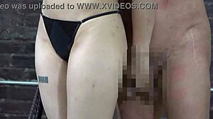 Japanese Mistress Mona Punishes Masochistic Man With Erection