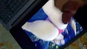 Tribute to my wife with big ass