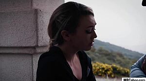 Adira Allure Teen Orgasms on Big Dick Deepthroat