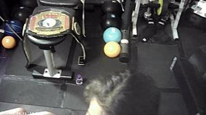 behind the scenes porn shoot glasses cam footage man vs women match bj & sex 😏