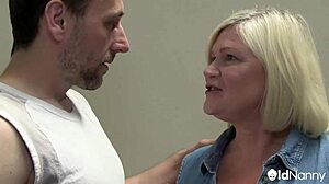 Bbw granny lacey starr rocks hardcore threesome, oops so wild