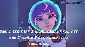 juno va performs dance twerk