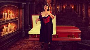 Granny Vampyra Gets Licked and Dicked to Intense Climax