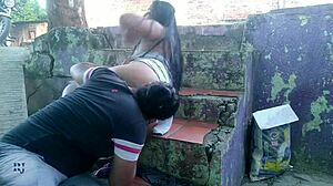 steamy colombian moments we had on the street