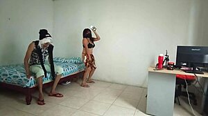 Horny Girl Dances Naked, Teasing Her Asshole