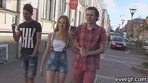 skint boyfriend allows friend to bang his ex for cash