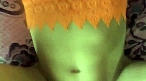 after training comes the cardio with babe and blowjob