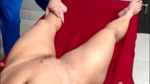 i enjoy a tantric oil massage with petite blonde jesse pony