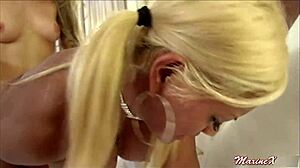 Hey, wanna watch Ashley Fires in a dreamy lesbian duo?