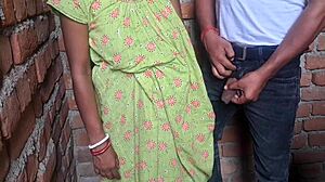 Telugu young girl sparks hot romance in bathroom scene