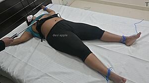 Indian girl enjoys intense BDSM fun!