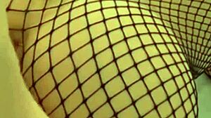 Beautiful view of a cute babe with puffy lips