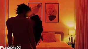 Latina Pegs Boyfriend's Ass On Valentine's?
