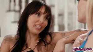 i'm charlotte stokely, and me and vanessa skys broke our roommate code with hot lesbian sex