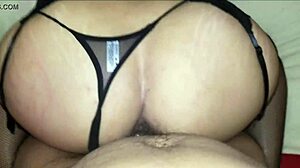 Steamy Homemade Latina Sex with Masked Wife in Lingerie
