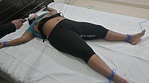 Indian girl enjoys intense BDSM fun!
