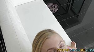 Teen Stepsis Gets Intense Facial Creampie