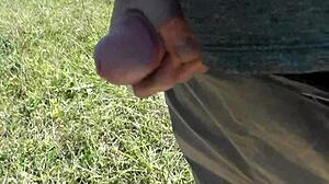 Dude, saw sexy blonde sunbathing naked on wild beach!