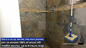 tsayyyy, what's happening backstage with michelle anderson in the shower?