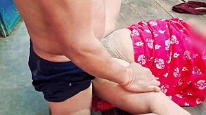 Village Stepmom Seduces with Small 18+ Waist on Ranch Adventure