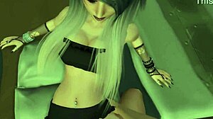POV SEX with Wild Goth Chick at Crazy Party - Sims 4 Video