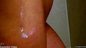 emily addison’s steamy shower close-up