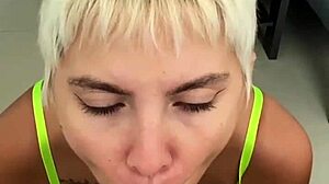 My little Betsy's oral creampie compilation with cum swallowing action