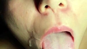 My little Betsy's oral creampie compilation with cum swallowing action