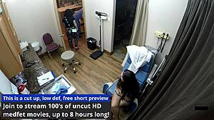 I witnessed Stefania Mafra's wild lesbian torment at the clinic with toys.