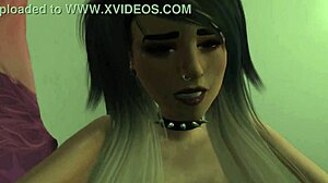 Pov sex with goth chick at party, sims 4 porn style