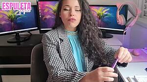 Guided Handjob POV with Naughty Boss