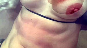 i cum on stranger's tits and she feeds it to fish on beach