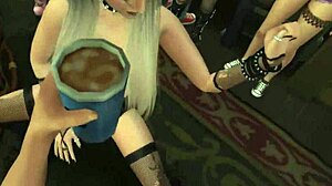 Pov sex with goth chick at party, sims 4 porn style