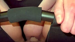 Riding Dick With My Sex Chair In Bedroom