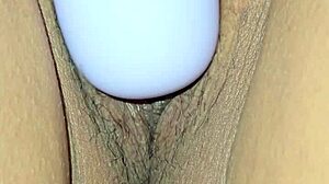 Cierra La Masturbación Con Perrito Y Cum En Mi Trasero!