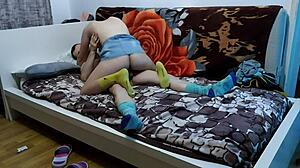 Teen Girlfriend Fucked Hard in Her Tight Pussy